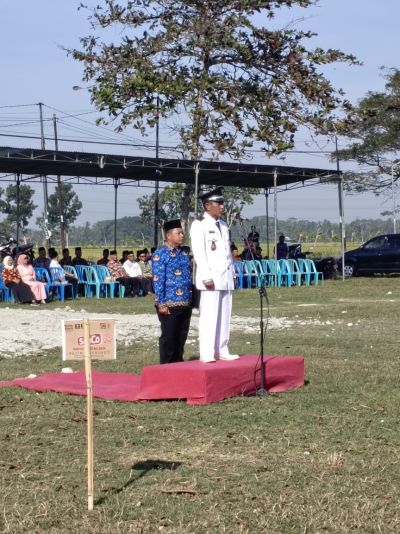 Upacara HUT RI ke-79 di Desa Sidomoro Berlangsung Khidmat dan Meriah