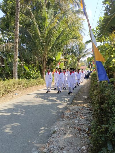 Karnaval di Desa Sidomoro Memeriahkan Peringatan HUT RI ke-79