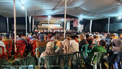 Pagelaran Wayang Kulit di Desa Sidomoro: Memetri Bumi dan Peringatan HUT RI ke-79